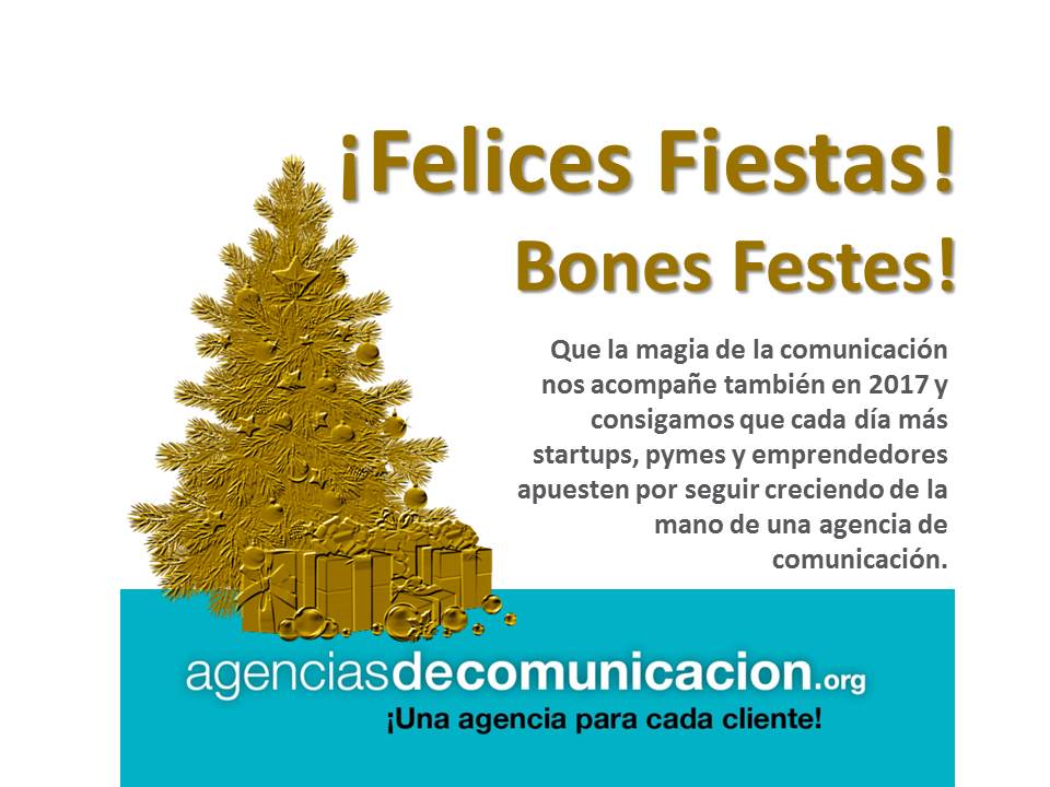 Agencias de Comunicación os desea Felices Fiestas