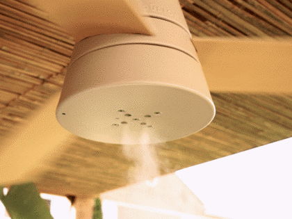 SÛLION lanza nuevos ventiladores de techo con nebulizador incorporado