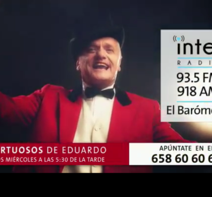 Los virtuosos de Eduardo, el nuevo ‘talent’ radiofónico de Radio Inter