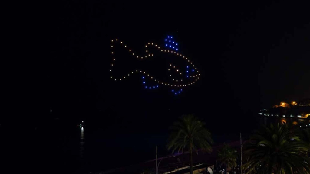 El cielo de Portugalete se iluminará con un espectáculo de 100 drones