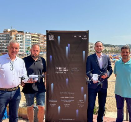 Empresas de Cataluña, Francia y Portugal participarán en la tercera edición del festival de drones de Lloret de Mar que refuerza su carácter internacional