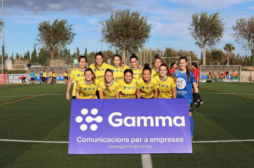 Gamma Comunicaciones patrocina el equipo femenino Riudoms Amateur