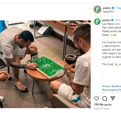 Plakks, el futbolín de mesa que ha cautivado al mismísimo Leo Messi