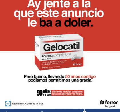 Gelocatil: medio siglo aliviando el dolor