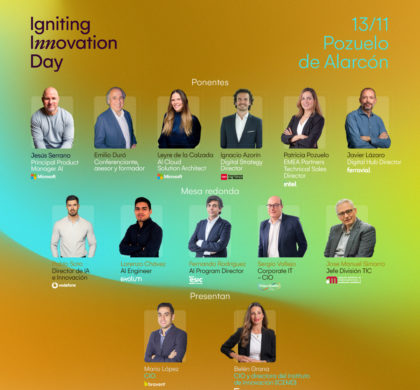 Segunda edición del Igniting Innovation Day: innovación aplicada al negocio con expertos como Emilio Duró o Jesús Serrano