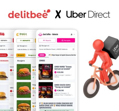 Delitbee y Uber Direct se alían para transformar la logística del delivery en el sector de la restauración