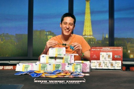 Un joven madrileño de 19 años gana un millón de euros en el principal torneo europeo de póker