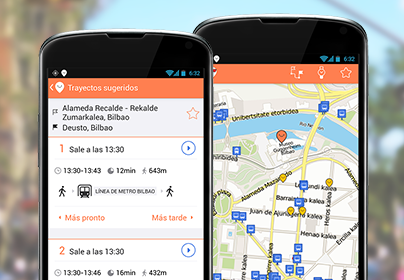 Moovit, la aplicación global de transporte público gratuita, llega al País Vasco