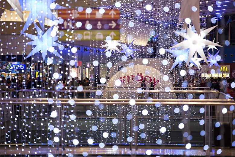 Cada centro comercial se gastará una media de 30.000€ en decoración navideña