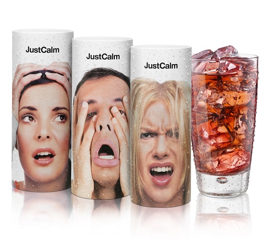 JustCalm, la primera infusión fría con sabor a frutos rojos y manzana que ayuda a relajarte y a concentrarte
