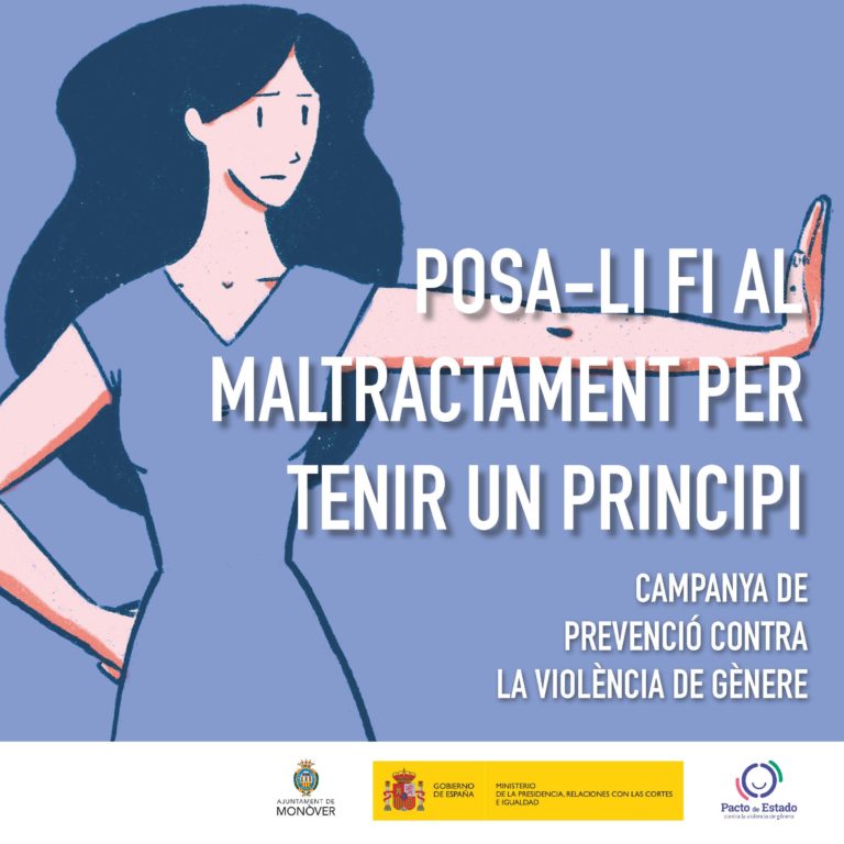 Monóvar lucha contra la violencia machista con una nueva campaña de sensibilización