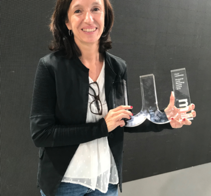 Montse Lavilla, Directora de Marketing de Fotocasa y habitaclia, premiada con el Leadership Award