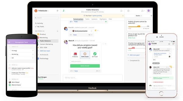 TribeScale, el ‘WhatsApp’ para empresas que mejora el trabajo en equipo