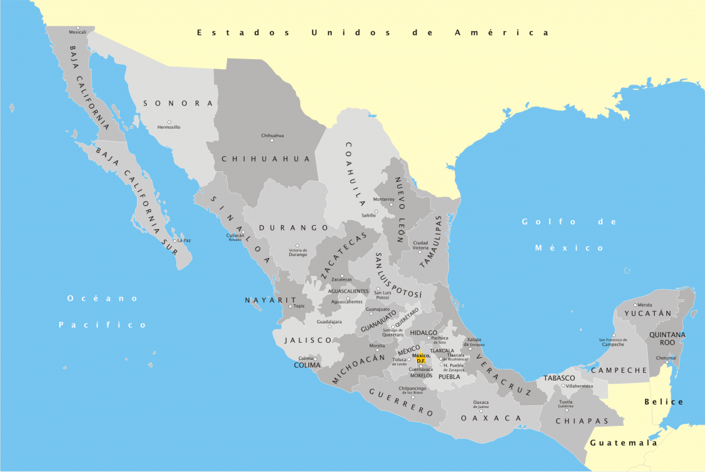 México mapa