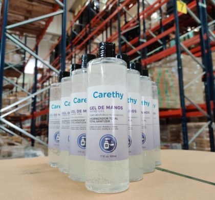 Carethy dona más de 100.000 euros en productos de higiene a residencias, para disminuir la transmisión del COVID-19