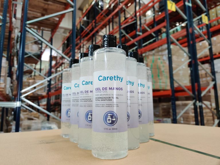 Carethy dona más de 100.000 euros en productos de higiene a residencias, para disminuir la transmisión del COVID-19