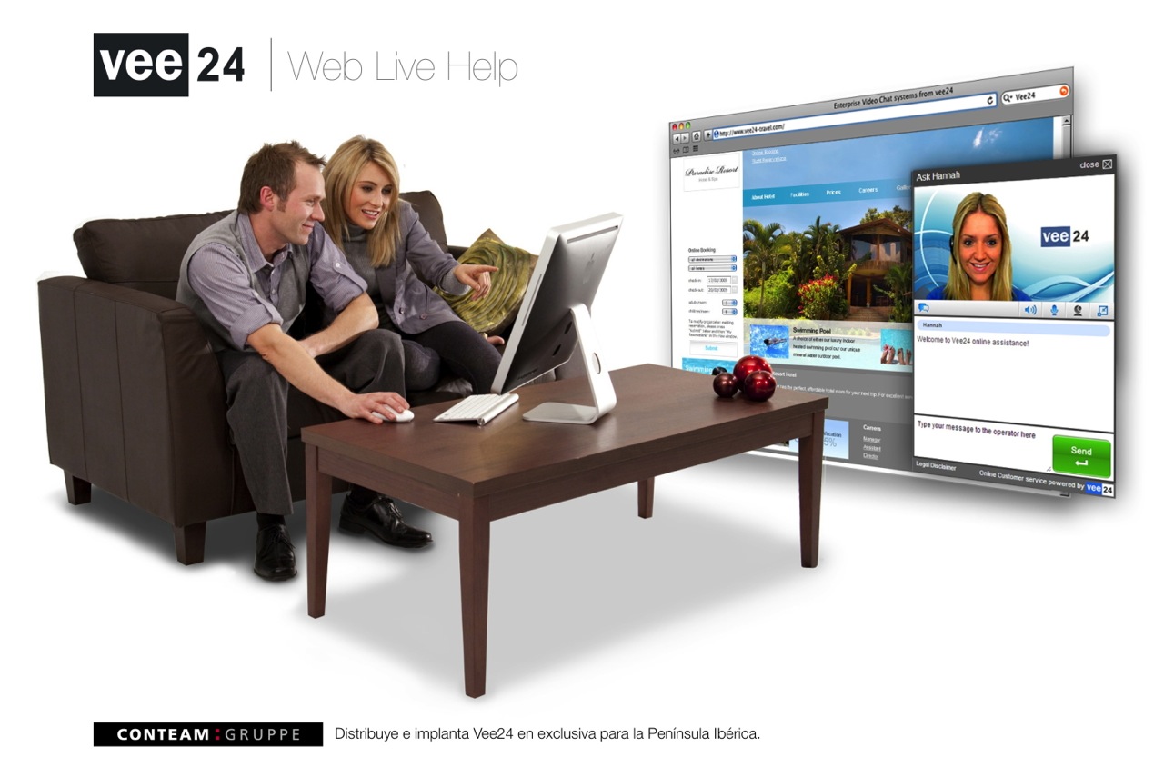 Conteam Gruppe distribuye en exclusiva en España un nuevo sistema de comunicación y atención al cliente para la web