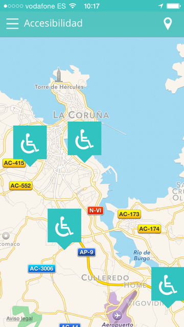 Nuevo servicio de Accesibilidad en App Ciudad
