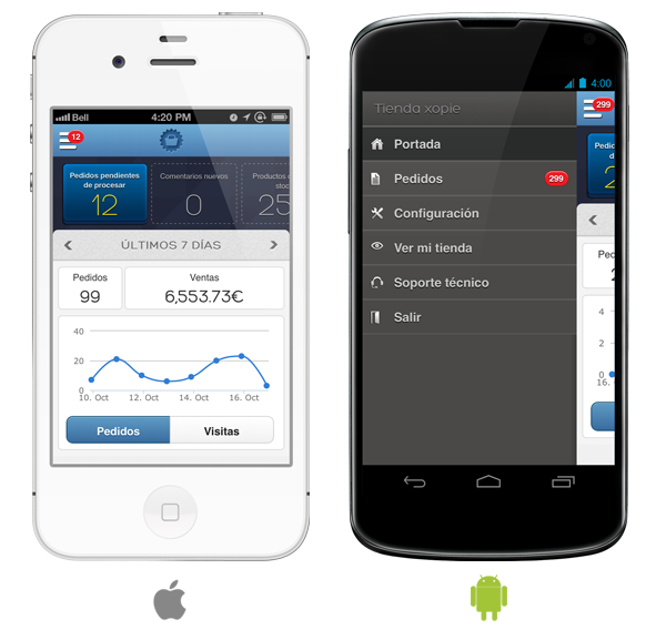 Xopie se convierte en la primera solución ecommerce española en lanzar una app de gestión de tiendas online