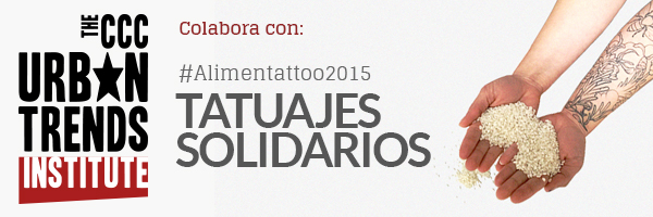 CCC participa en la iniciativa solidaria #Alimentattoo2015