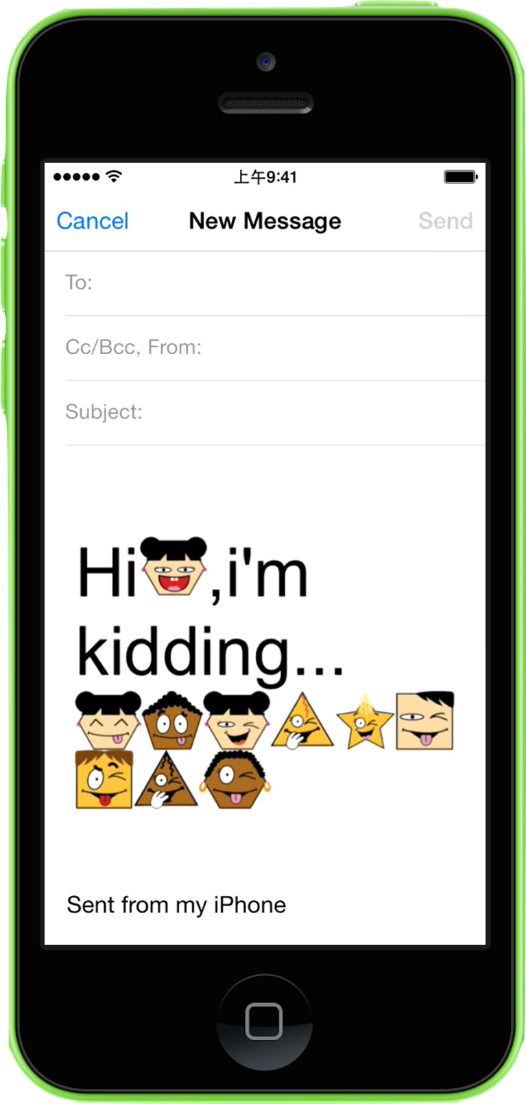 Nace la primera app en el mundo de emoticonos geométricos