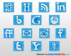 machoarts social media icons en devionart