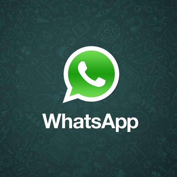 media whatsapp logo with background