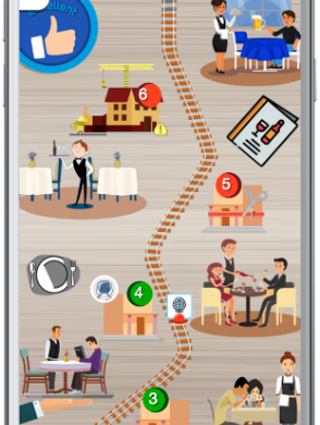 El smart-game TrainApp formará solidariamente a los restaurantes para hacerlos seguros frente al COVID-19