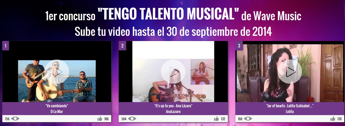 El concurso online ‘Tengo Talento Musical’ registra 4.000 usuarios en tan sólo 2 meses
